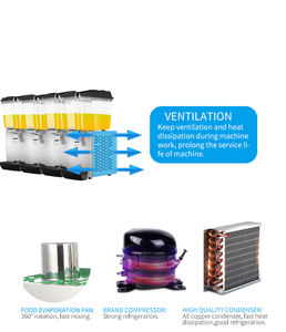 Meilleur distributeur <span class=keywords><strong>de</strong></span> jus, distributeur <span class=keywords><strong>de</strong></span> boissons, machine à faire du jus, <span class=keywords><strong>fontaine</strong></span> à jus rafraîchissante, station <span class=keywords><strong>de</strong></span> brassage, fonctionnement facile - Product Image 4