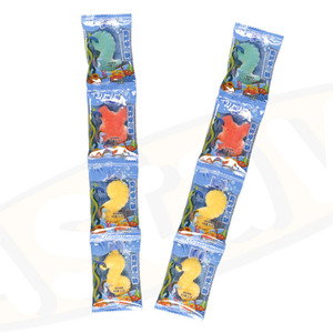 8g animales marinos envueltos individualmente formas del mundo alimentos marinos Buffet tortugas seehorses cangrejos gomoso suave gelatina caramelo - Product Image 4
