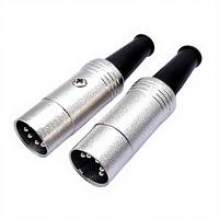 Connecteur MIDI mâle 5 broches 5 cœurs en nylon avec borne S, étanche IP67, pour machine-outil de fraisage CNC Makinopc, PCB/USB