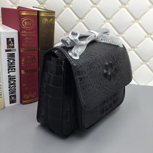 High-End Custom Crocodile <b>Leather</b> Women's Bag | OEM/ODM Luxury Crossbody <b>Handbag</b> - Product Image 3