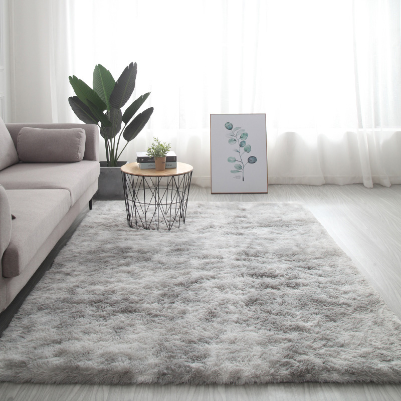 Modern Soft Plush Indoor Family Room Mat Rabbit Fur Carpet And Rugs Fluffy Fuzzy Area Carpets For Home Living Room Floor Carpet