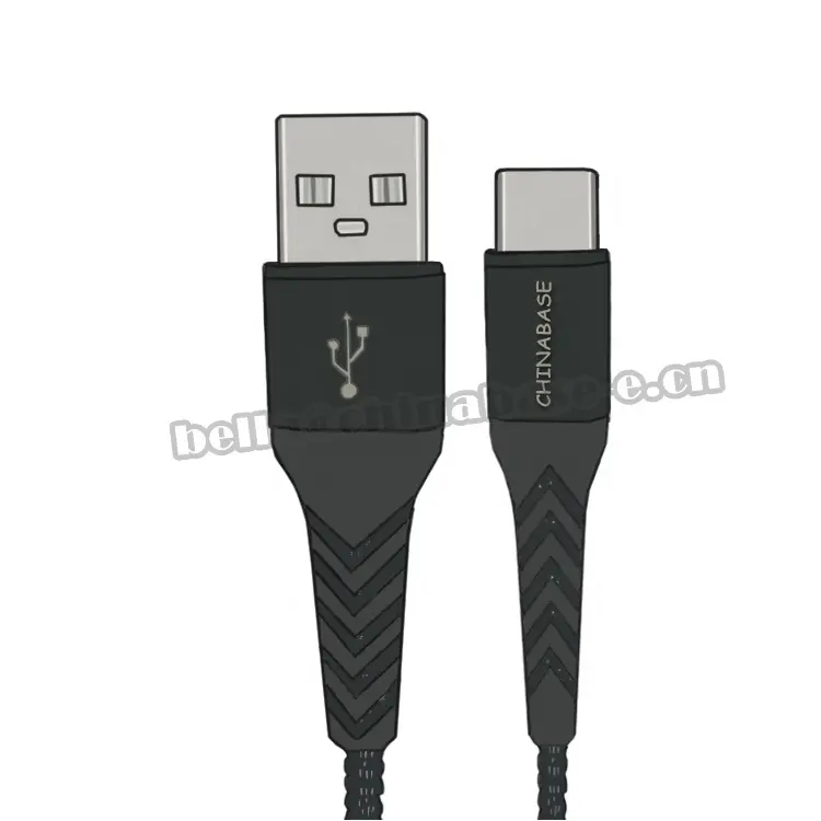 High Speed 2.4A Micro USB Cable For Samsung Data Cable