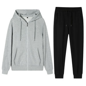 Sudadera de Manga Larga para <span class=keywords><strong>Hombre</strong></span>, Diseño de Moda, Color Sólido, Logotipo Personalizado, Fabricante, Conjunto de Sudadera Roja para <span class=keywords><strong>Hombre</strong></span> - Product Image 2