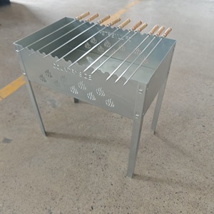 <span class=keywords><strong>Parrilla</strong></span> de Carbón Portátil Plegable de Acero Inoxidable Resistente <span class=keywords><strong>a</strong></span> la Oxidación para Acampar en la Naturaleza y Uso Doméstico - Product Image 2