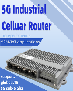 Di động cổng RS232/RS485/di/do <span class=keywords><strong>2</strong></span>.5g cổng toàn cầu ban nhạc Wi-Fi 6 dual-band <span class=keywords><strong>2</strong></span>.5ge WAN Dual-SIM 5G/LTE Router cho m2m IOT urllc - Product Image 2