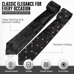 Cravates Maçonniques Classiques Personnalisées Écologiques avec Logo Franc-Maçon, Série en Soie Jacquard Imprimée par Transfert Thermique pour Usage Professionnel - Product Image 3