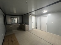 Chine, pas cher, conteneurs de 20 pieds et 40 pieds, chambres d'isolement pliables, maison de conteneur, bureau, maisons modulaires, maisons préfabriquées, mini-maison de conteneur pour habitation