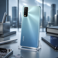 Vente en gros de smartphones Android débloqués Vivo Y20s originaux, écran HD+ de 6,51 pouces, 8 Go + 128 Go, 5000 mAh, charge 18 W, 4G