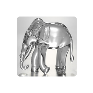 <b>Elephant</b> Transparent Glass Art and Figurines - Product Image 1