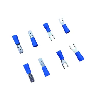 LDDQ Low Voltage Electrical Wire Ferrule Type Bimetallic PVC Crimp Terminal Wire Connection Copper and Plastic Insulation