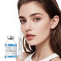 Ampoule revitalisante au peptide de cuivre bleu GHK-Cu, atténuateur de ridules, lifting du visage, raffermissant, sérum pour le visage régénérant la peau, ampoule