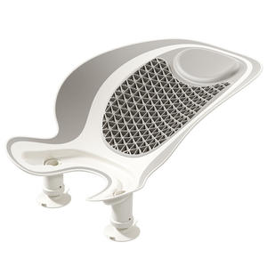 Support de bain multifonctionnel pour bébé YJM252 en gel TPE souple avec cadre en PP, 0-12 mois, gris, pour utilisation sur les toilettes - Product Image 4