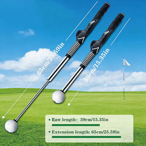 ชุดฝึกซ้อมวงสวิงกอล์ฟแบบยืดหดได้ OEM Manufacturing Golf Telescopic Warm-up Swing Trainer Set อุปกรณ์แก้ไขวงสวิงกอล์ฟแบบรัดแขนพร้อมที่จับแบบยืดหดได้ - Product Image 3