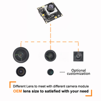 Sensor CMOS UHD IMX317 8MP MJPG YUY2 Output 4K 30FPS USB 3.0 Tipe-C Modul Kamera Autofokus untuk Robot Pembersih Lantai OEM