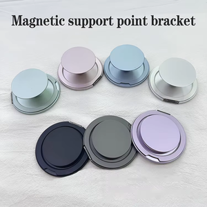Support de téléphone magnétique en alliage de zinc avec logo personnalisé, support de téléphone portable multifonctionnel portable, poignée pour doigts - Product Image 3
