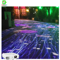 Projection interactive du système de cartographie interactive au sol holographique Projection d'hologramme Expérience immersive 3D