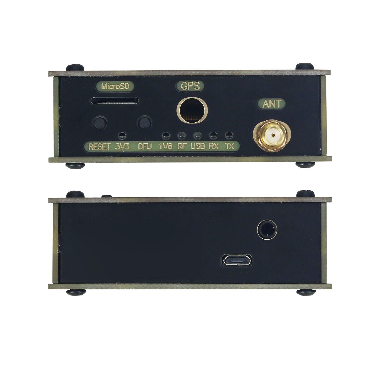 Portapack H2 Mini + HackRF One R9 V2.0.0 SDRラジオ受信機 3.2インチ画面