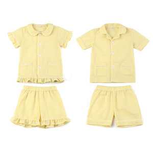 <span class=keywords><strong>Pigiama</strong></span> pasquale RTS set di due pezzi in cotone <span class=keywords><strong>pigiama</strong></span> estivo per bambini <span class=keywords><strong>a</strong></span> <span class=keywords><strong>quadri</strong></span> con volant estivi - Product Image 4