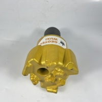 Foret PDC 15 NW sans noyau avec 8 fraises PDC, un grand canal d'eau, diamètre extérieur de 123mm, foret PCD pour le perçage du charbon