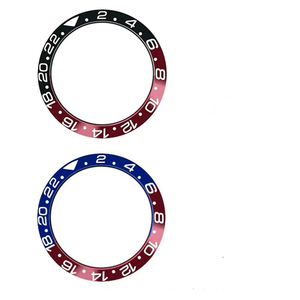 Hot Bán Nước Ma Và Gmt Kỹ Thuật Số Nhôm <span class=keywords><strong>Bezel</strong></span> Chèn Vòng Ngoài OD 38Mm ID 30.8Mm Cho Các Cổ Tay Đồng Hồ <span class=keywords><strong>Bezel</strong></span> - Product Image 5