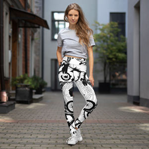 Leggings Yoga Senza Cuciture a Vita Media, Lunghezza Caviglia, Traspiranti, Modellanti, Taglie Forti - Product Image 1