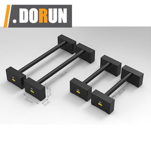 Soporte de flexión de acero, barras de flexión de acero, Base antideslizante, equipo de entrenamiento en casa, empuñadura de paraleles, 2 uds. - Product Image 6