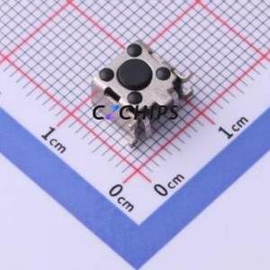TS-1045AD-A1B2-D2 Tactile Switch SMD,6x6mm Switch Single Pole Single Throw Round Button 1.8N 7.5mm - Product Image 1