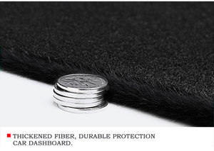 Alfombrilla para el Tablero del Auto <span class=keywords><strong>Hyundai</strong></span> <span class=keywords><strong>Tucson</strong></span> 2016-2019, Alfombra de Poliéster Gruesa que Cubre Toda la Superficie, Antideslizante, Protector Solar, Aislamiento Térmico, Antideslumbrante - Product Image 6