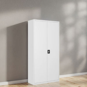 Armoire de stockage de fichiers en acier verticale réglable à deux portes moderne ignifuge et étanche pour la maison bureau salle de sport école entrepôt utilisation - Product Image 1