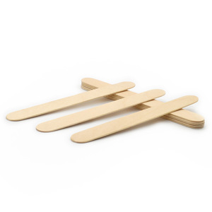 Chất Lượng Cao Cơ Thể Mặt Tóc Loại Bỏ Bằng Gỗ Sáp Applicator <span class=keywords><strong>Stick</strong></span> Tùy Chỉnh Waxing Gậy Gỗ Applicator Thìa - Product Image 1