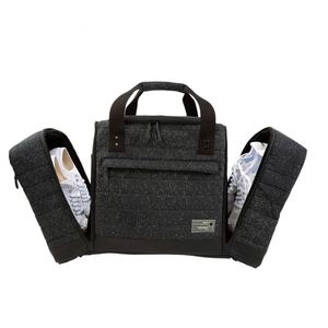 Muestra gratuita de la fábrica Source Factory: Bolsa de viaje tipo duffel con tres compartimentos ajustables para zapatillas premium. - Product Image 2