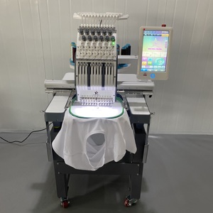Machine à broder intelligente avec connectivité Wi-Fi pour les entreprises à domicile et la réalisation de commandes personnalisées en ligne - Product Image 1