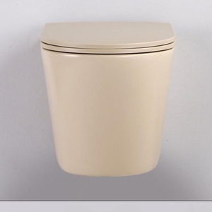 โถ<span class=keywords><strong>ส</strong></span>ุขภัณฑ์แบบแขวนผนัง <span class=keywords><strong>ส</strong></span>ีเบจ-กากี ผิวด้าน ระบบกดน้ำคู่ หรูหรา พร้อมถังเก็บน้ำในตัว  <span class=keywords><strong>ส</strong></span>ไตล์หวานบ้านหวาน - Product Image 5