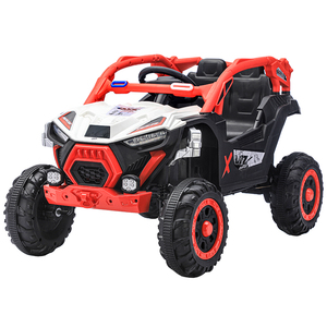 Camion électrique tout-terrain pour enfants avec fonction balançoire, protection de <span class=keywords><strong>circuit</strong></span> 10A, lumières LED, type cyclomoteur - Vente en gros - Product Image 1