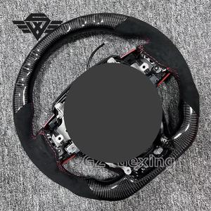 Volante Nuevo de Fibra de Carbono y Acabado <span class=keywords><strong>para</strong></span> Toyota Land Cruiser LC300 LC200 LC79 LC76 - Product Image 6