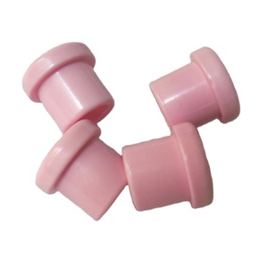 Machine de moulage de fils blancs à œillets et à rebord pour textiles et céramiques, anneaux céramiques roses et blancs, moulage Ra 0.1 ISO9001-2008 - Product Image 1