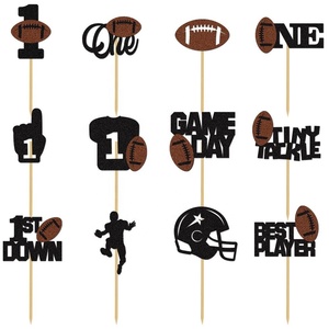 Decoración Personalizada para Fiesta de Cumpleaños con Temática de Aviación Moderna, Pequeño Adorno para Pastel o Postre, para Tarjetas de Cartón - Product Image 4