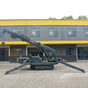 Grua a ragno mobile 8T 10T certificata CE con cestello portapersonale e sollevatore <span class=keywords><strong>per</strong></span> vetri <span class=keywords><strong>per</strong></span> installazioni edili esterne - Product Image 3