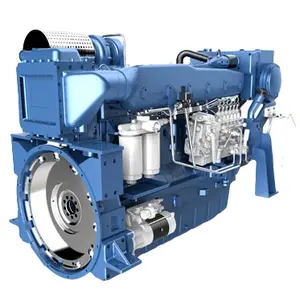 Brandneue Wasser kühlung 6 Zylinder Weichai Wd10 Serie Marine Dieselmotor Boots motor