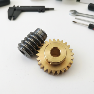 <strong>Worm</strong> Gear Set 20: 1 Brass <strong>Worm</strong> Gear Wheel And Metal Shaft High Torsion <strong>Worm</strong> Gear - Product Image 5
