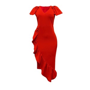 2024 Primavera Verano <span class=keywords><strong>mujer</strong></span> camisa señora <span class=keywords><strong>ropa</strong></span> rayas vestido ocio suelto señora vestidos cuello en V - Product Image 3