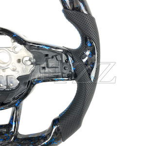 <span class=keywords><strong>Volante</strong></span> deportivo de fibra de carbono forjado para Volkswagen <span class=keywords><strong>Golf</strong></span> MK7 GTI R MK8 pantalla LED piezas automotrices Interior 2018 - Product Image 3