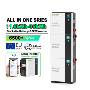 Sistema de Almacenamiento de Energía Solar Todo en Uno de 6.2KW, Batería Apilable de 16KWh/32KWh con Sistema Híbrido Expandible para el Hogar, LFP51300 de Alta Capacidad (5 - Product Image 5