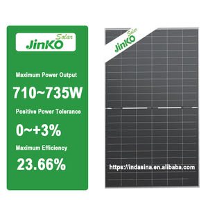 Panel Solar Jinko Tiger Neo N-Type 66HL5-BDV de 710-735 Vatios, Panel Fotovoltaico Bifacial de Doble Vidrio de 710, 715, 720, 725, 730, 735 Vatios - Product Image 1