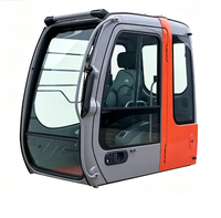 Cabine d'opérateur d'excavatrice pour EX200-2 EX200-3 EX200-5 – Ensemble de cabine de remplacement en acier pour engins de construction