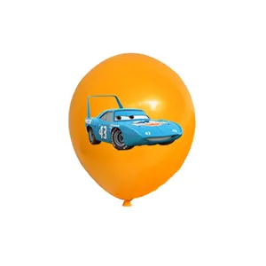 Auto fulmini McQueen palloncini di buon compleanno Set decorazione per feste palloncini per feste palloncino per feste servizio personalizzato