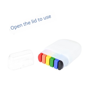 Crayons de <span class=keywords><strong>peinture</strong></span> faciale arc-en-ciel, lavables, non toxiques, pour enfants, fêtes, sports, Halloween - Product Image 5