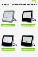 Projecteur solaire Hishine pour stade sportif, haute luminosité, boîtier durable, faisceau large, éclairage de sécurité pour arène extérieure, terrain de sport