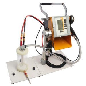 Machine de revêtement en poudre métallique / <span class=keywords><strong>pistolet</strong></span> de pulvérisation manuel / baril de poudre d'essai - Product Image 1