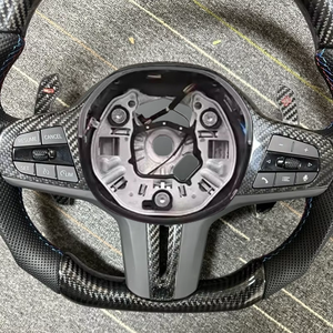 Ajuste para BMW G20 <span class=keywords><strong>G29</strong></span> Z4 G05 G01 G06 G30 G38 G02 G14 G15 G16 G17 G87 G80 G82 F92 Led <span class=keywords><strong>volante</strong></span> personalizado Alcantar fibra de carbono - Product Image 5